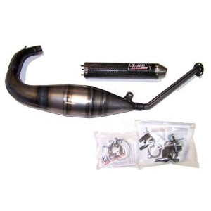 95 10 APRILIA RS 125 GIANNELLI Expansion + carbon exhaust silencer-53503HF+53511HF | RiMotoShop