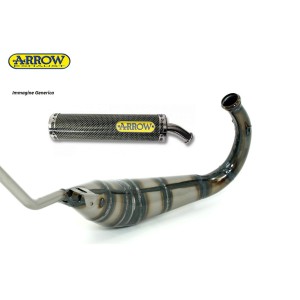 APRILIA RS 125 ARROW Exhaust Expansion + Kevlar Carbon Silencer-51513SU+51512SU | RiMotoShop