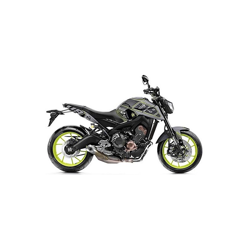 adhésifs Graphics Kit YAMAHA MT-09 2015 2017 griso-jaune-501017-RiMotoShop