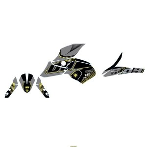 Graphics Kit Stickers YAMAHA MT-09 2015 2017 gray-yellow-501017 | RiMotoShop