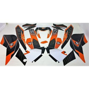 adhésifs Graphics Kit KTM DUKE 690 2010 2015-501009-RiMotoShop