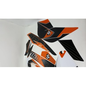 Kit gráfico - pegatinas KTM DUKE 690 2010 2015