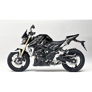 Kit grafiche adesivi SUZUKI GSR750 08 16 NERO - GRIGIO-501012|RiMotoShop