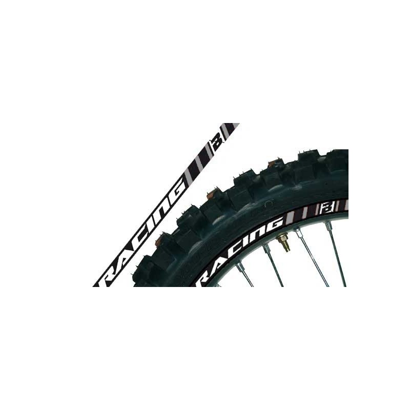 ADHESIVE FOR WHEELS RIM GRAY Blackbird racing MOTOCROSS ENDURO-AD9-14673.2A | RiMotoShop